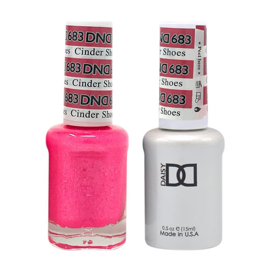 DND Nail Lacquer And Gel Polish, 683, Cinder Shoes, 0.5oz MY0924