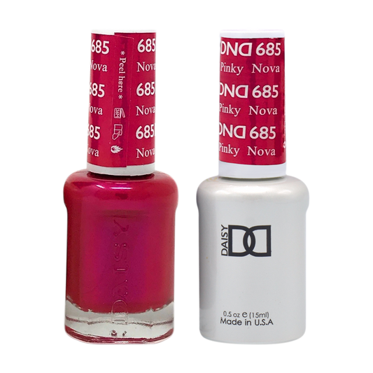 DND Nail Lacquer And Gel Polish, 685, Nova Pinky, 0.5oz MY0924