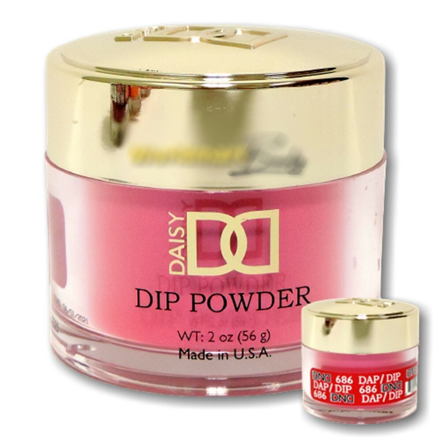 DND 2in1 Acrylic/Dipping Powder, 686, 2oz