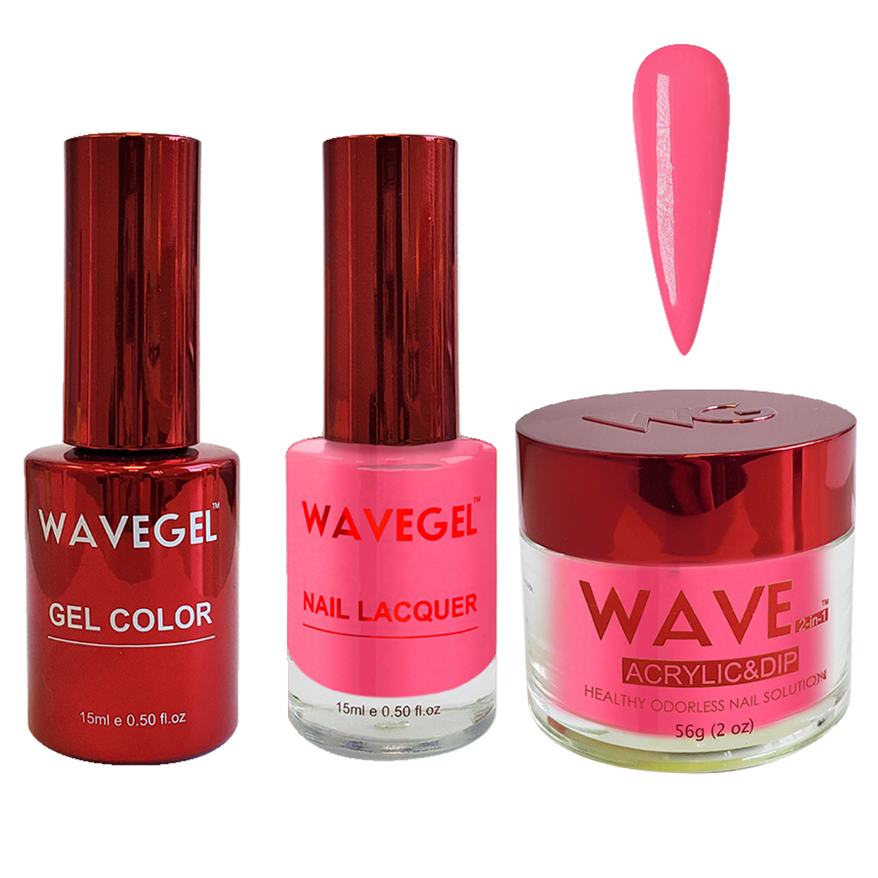 Wave Gel 4in1 Dipping Powder + Gel Polish + Nail Lacquer, QUEEN Collection, 068, Spoiled and Royal