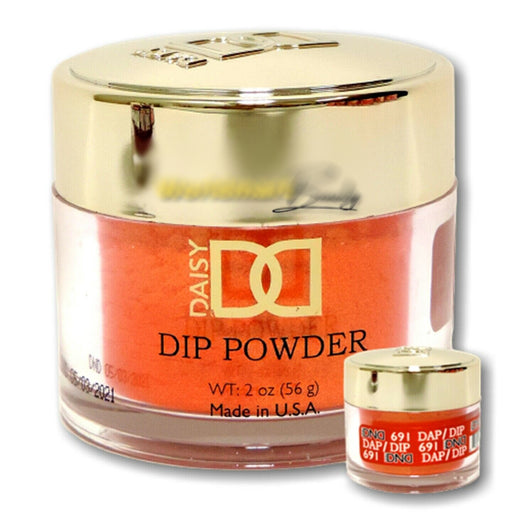 DND 2in1 Acrylic/Dipping Powder, 691, 2oz