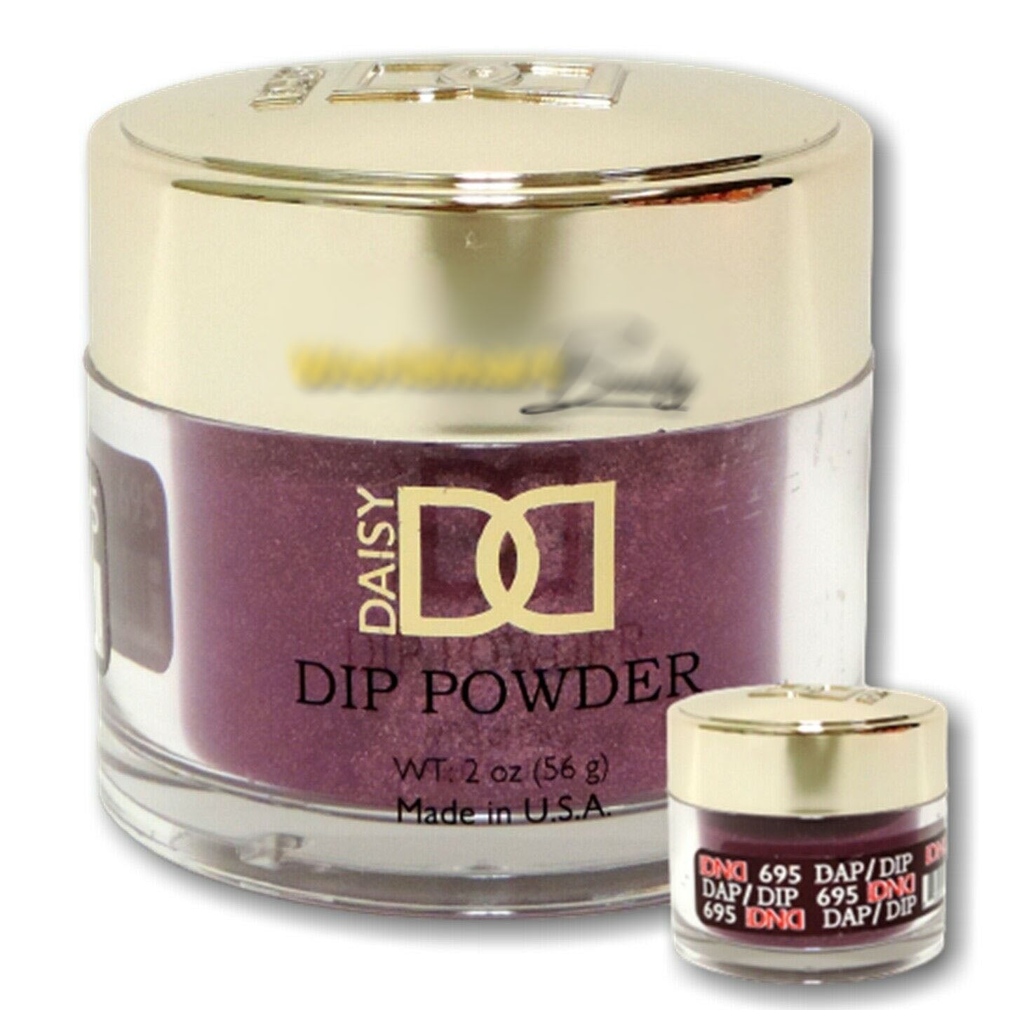 DND 2in1 Acrylic/Dipping Powder, 695, 2oz