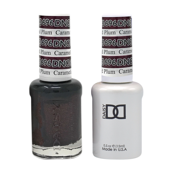 DND Nail Lacquer And Gel Polish, 696, Caramelized Plum, 0.5oz MY0924