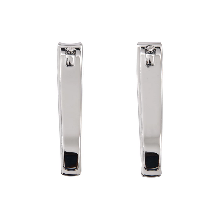 Cre8tion Carbon Steel Nail Clipper, Chrome, STRAIGHT 8.2cm, BOX (Pk: 12pcs/box)