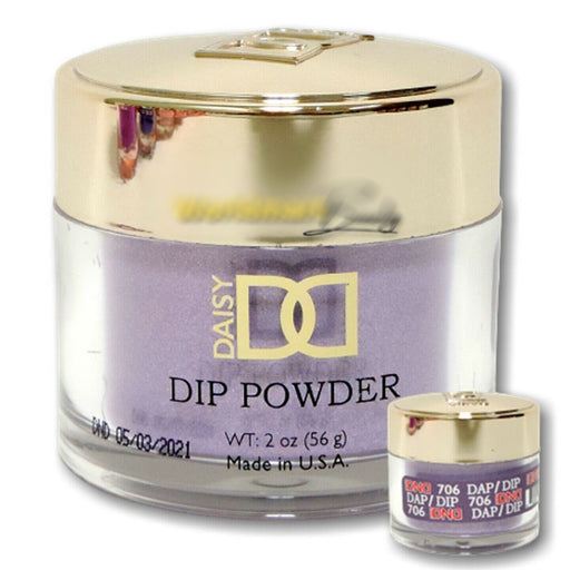 DND 2in1 Acrylic/Dipping Powder, 706, 2oz