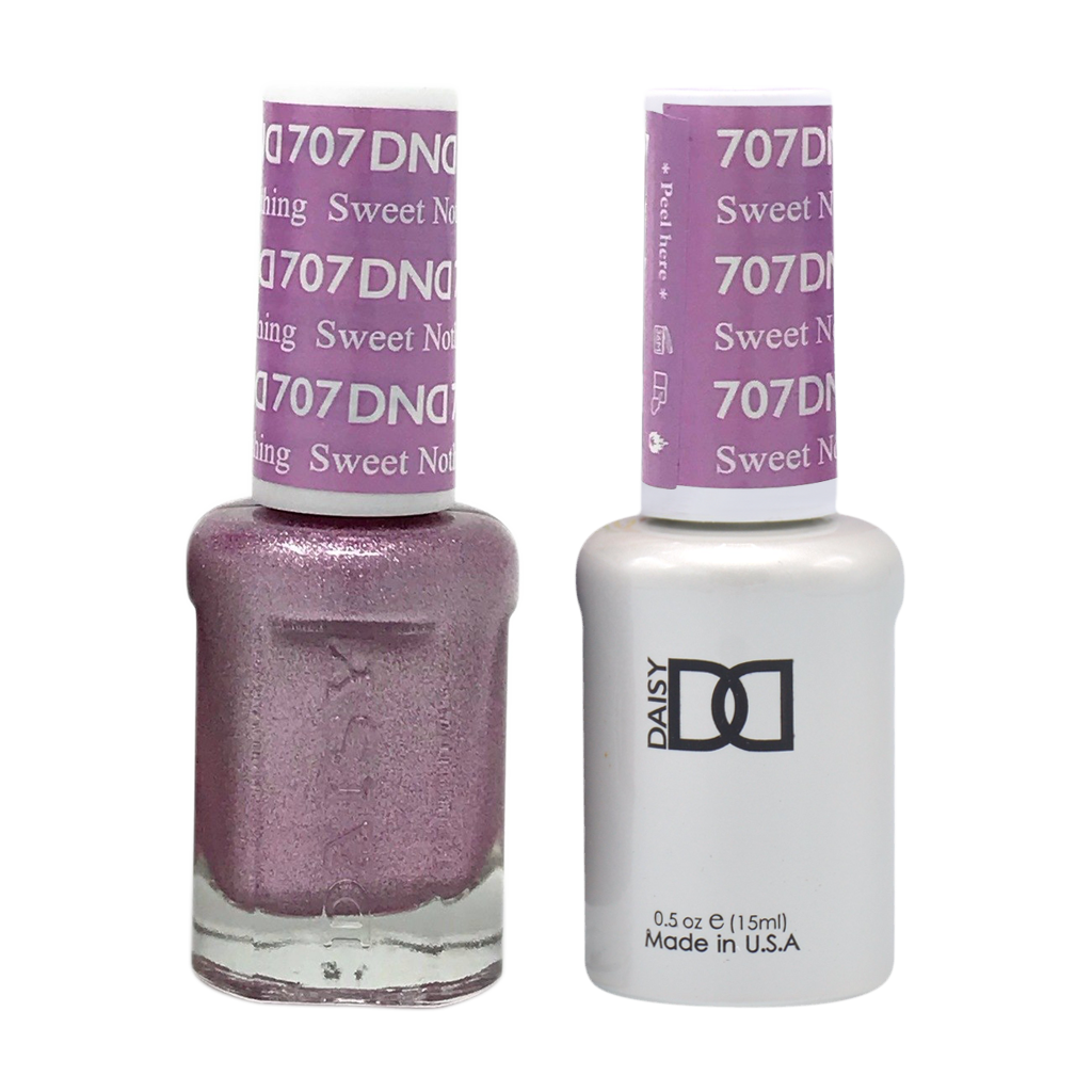 DND Nail Lacquer And Gel Polish, 707, Sweet Nothing, 0.5oz MY0924