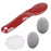 Microplane XL Pro Foot File, Red, 70801
