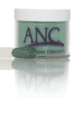 ANC Dipping Powder, 1OP070, Deep Green Glitter, 1oz, 74513 KK