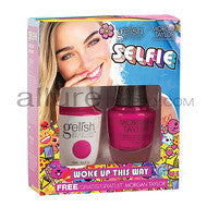 Gelish Gel Polish & Morgan Taylor Nail Lacquer, 1110257, Selfie Collection, Two of a Kind, Woke Up This Way, 0.5oz BB KK