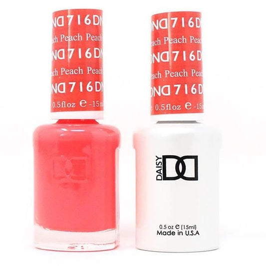 DND Nail Lacquer And Gel Polish, 716, Peach, 0.5oz OK0730VD