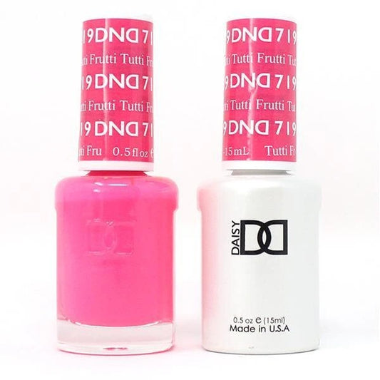 DND Nail Lacquer And Gel Polish, 719, Tutti Frutti, 0.5oz OK0730VD