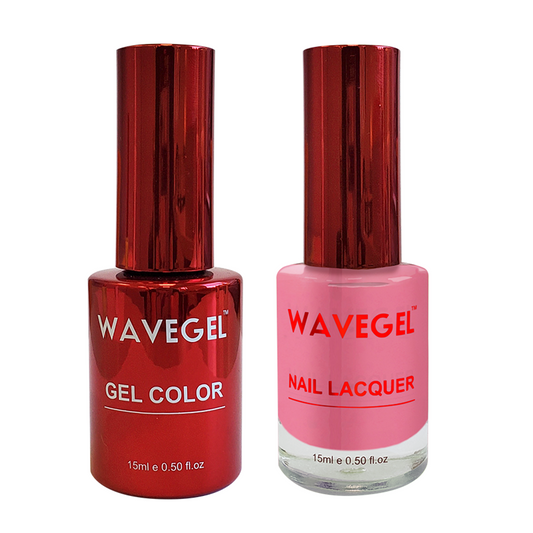 Wave Gel Nail Lacquer + Gel Polish, QUEEN Collection, 071, Bogota Blackberry, 0.5oz