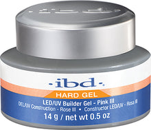 Load image into Gallery viewer, IBD Hard Gel LED/UV, Builder Gel, PINK III, 0.5oz, 72172 OK0918VD
