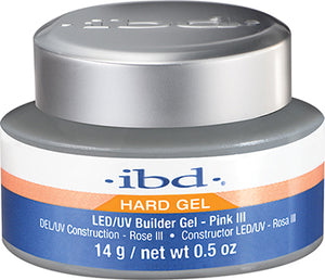 IBD Hard Gel LED/UV, Builder Gel, PINK III, 0.5oz, 72172 OK0918VD