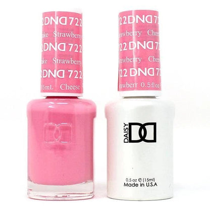 DND Nail Lacquer And Gel Polish, 722, Strawberry Cheesecake, 0.5oz MY0924