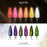 Artiste Glow Gel Collection, Full Line Of 12 Colors (From 01 To 12), 15ml OK0715VD