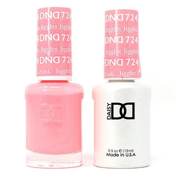 DND Nail Lacquer And Gel Polish, 724, Jiggles, 0.5oz MY0924