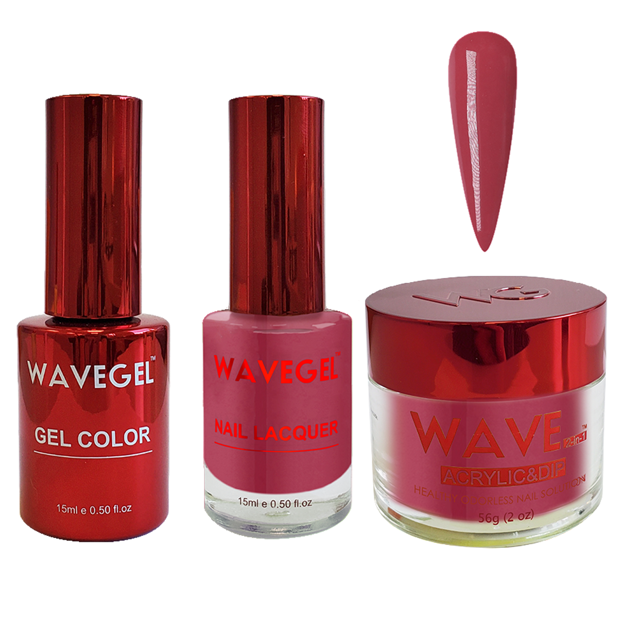 Wave Gel 4in1 Dipping Powder + Gel Polish + Nail Lacquer, QUEEN Collection, 072, Royal Highness