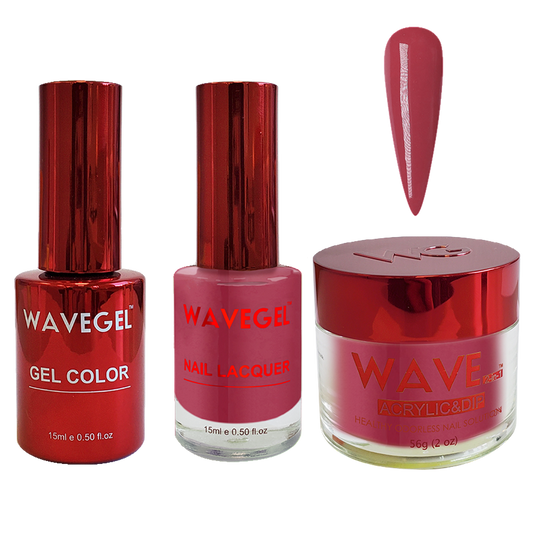 Wave Gel 4in1 Dipping Powder + Gel Polish + Nail Lacquer, QUEEN Collection, 072, Royal Highness