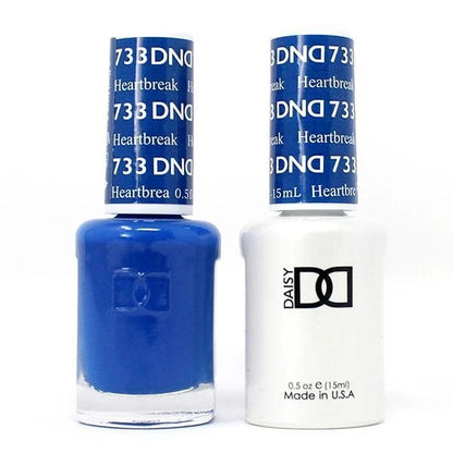 DND Nail Lacquer And Gel Polish, 733, Heartbreak, 0.5oz MY0924