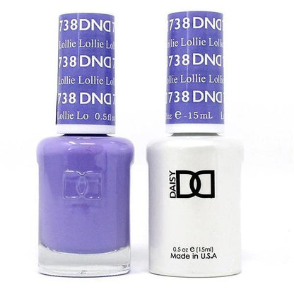 DND Nail Lacquer And Gel Polish, 738, Lollie, 0.5oz MY0924