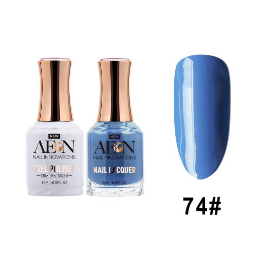 AEON Gel Polish + Nail Lacquer, 074, Sky’s The Limit, 0.5oz OK0326LK