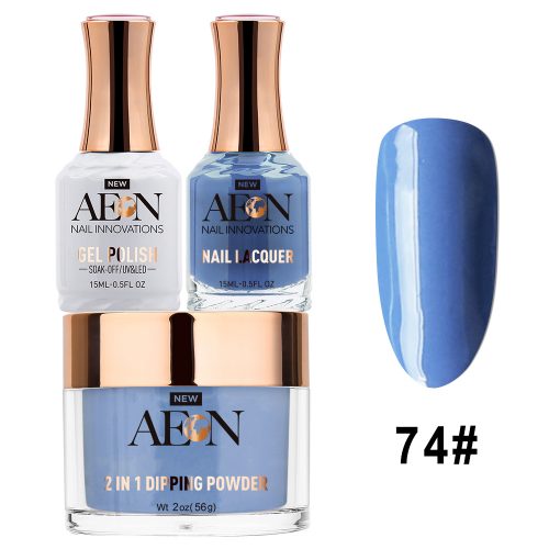 AEON 3in1 Dipping Powder + Gel Polish + Nail Lacquer, 074, Sky’s The Limit OK0327LK