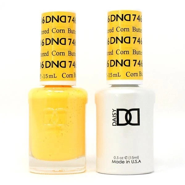 DND Nail Lacquer And Gel Polish, 746, Buttered Corn, 0.5oz MY0924