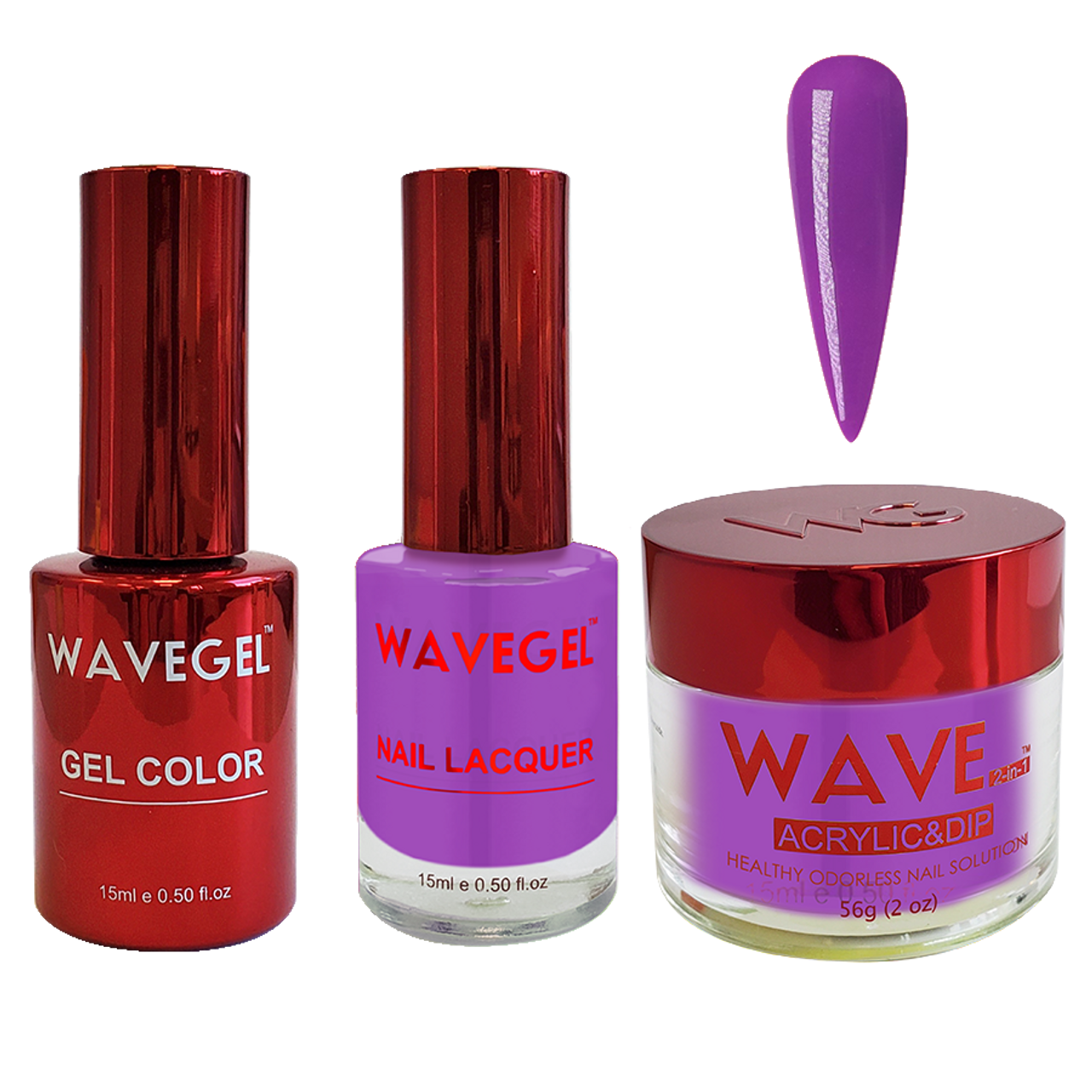 Wave Gel 4in1 Dipping Powder + Gel Polish + Nail Lacquer, QUEEN Collection, 074, Windsor Castle