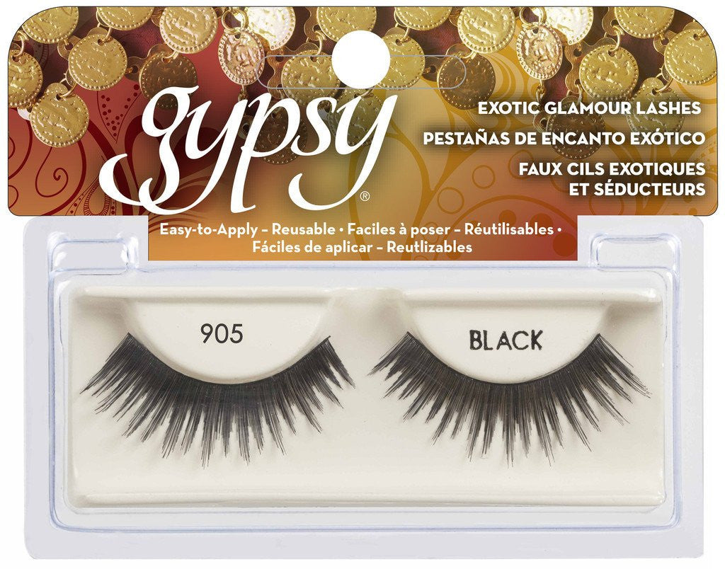 Gypsy Eyelashes, Black, 905, 75080 KK