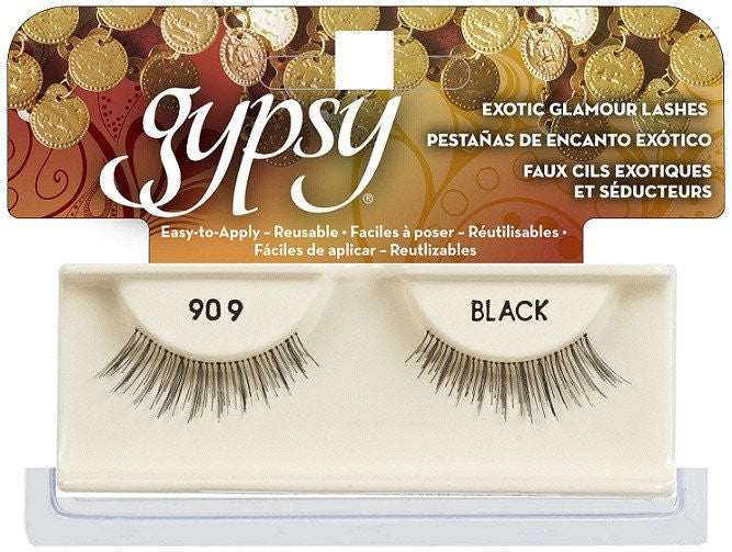 Gypsy Eyelashes, Black, 909, 75201 KK