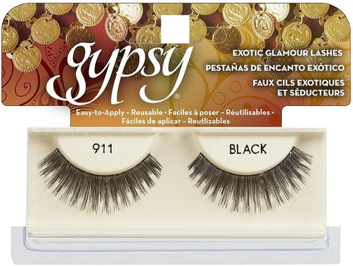 Gypsy Eyelashes, Black, 911, 75203 KK