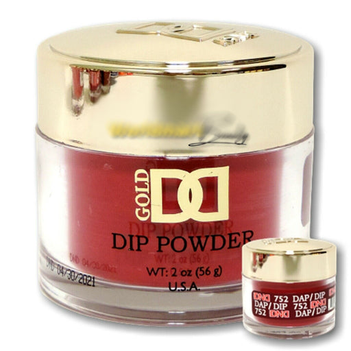DND 2in1 Acrylic/Dipping Powder, 752, 2oz