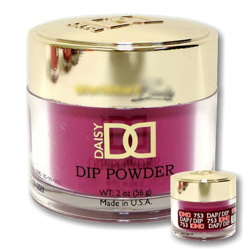 DND 2in1 Acrylic/Dipping Powder, 753, 2oz