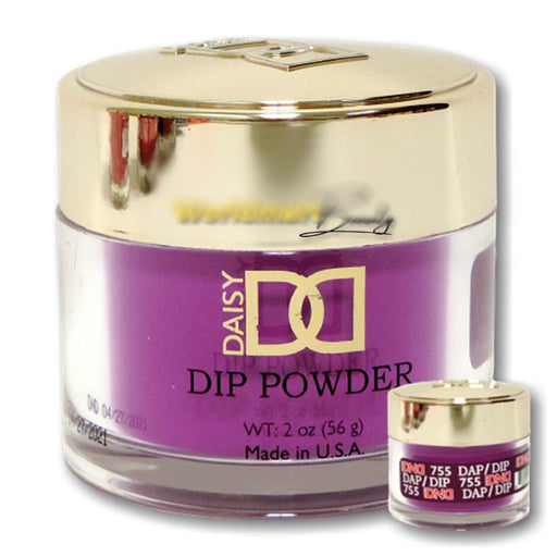 DND 2in1 Acrylic/Dipping Powder, 755, 2oz