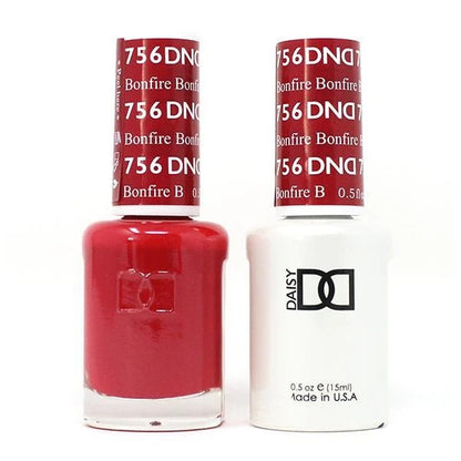 DND Nail Lacquer And Gel Polish, 756, Bonfire, 0.5oz MY0924