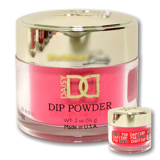 DND 2in1 Acrylic/Dipping Powder, 758, 2oz