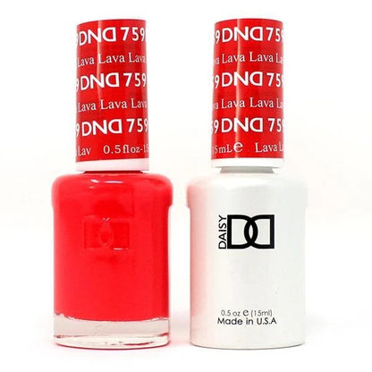 DND Nail Lacquer And Gel Polish, 759, Lava, 0.5oz MY0924