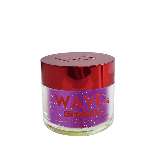 Wave Gel Acrylic/Dipping Powder, QUEEN Collection, 075, Deep Lilac, 2oz