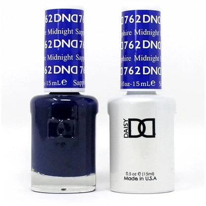 DND Nail Lacquer And Gel Polish, 762, Midnight Sapphire, 0.5oz MY0924