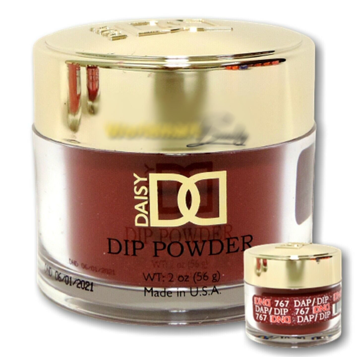 DND 2in1 Acrylic/Dipping Powder, 676, 2oz