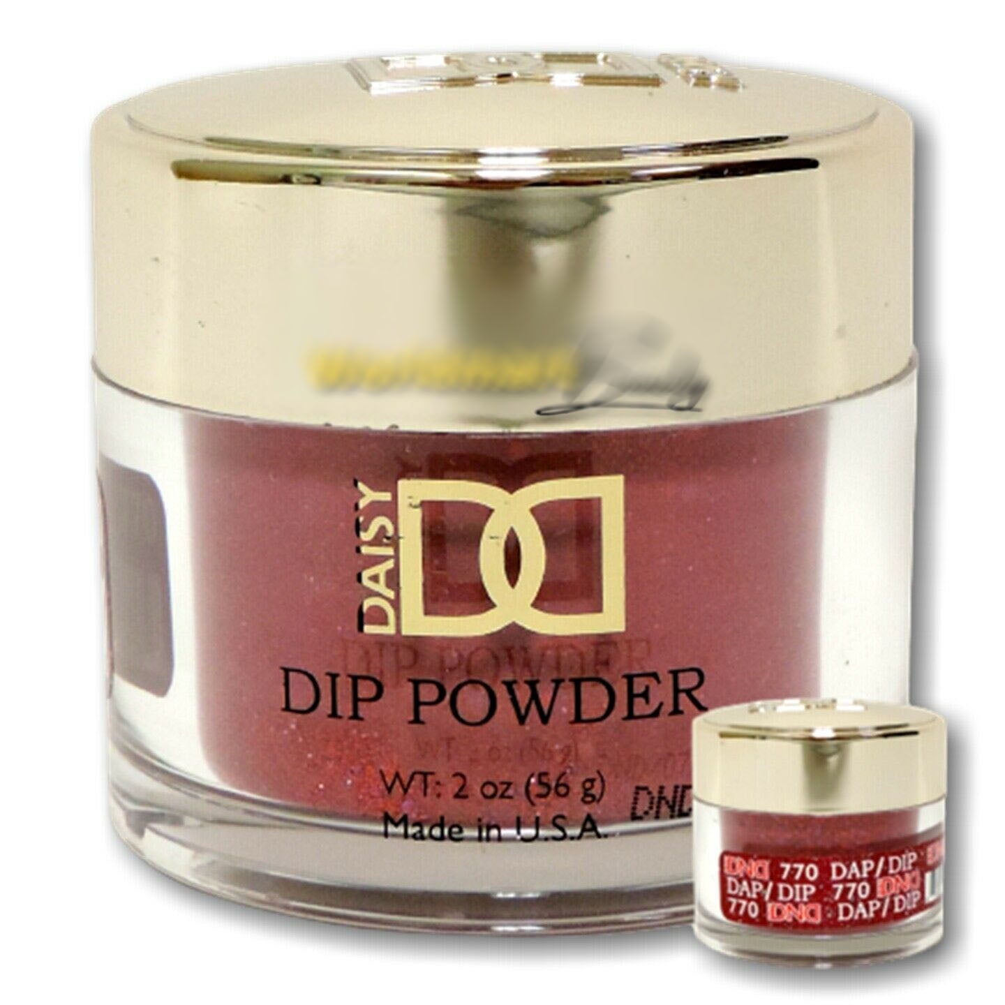 DND 2in1 Acrylic/Dipping Powder, 770, 2oz