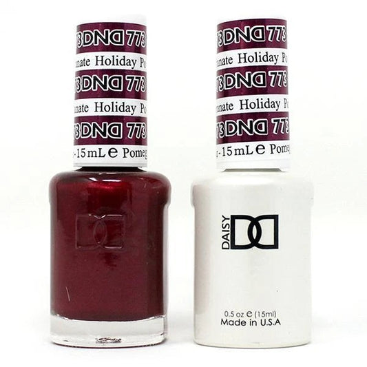 DND Nail Lacquer And Gel Polish, 773, Holiday Pomegranate, 0.5oz MY0924