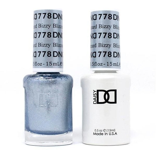 DND Nail Lacquer And Gel Polish, 778, Bizzy Blizzard, 0.5oz MY0924