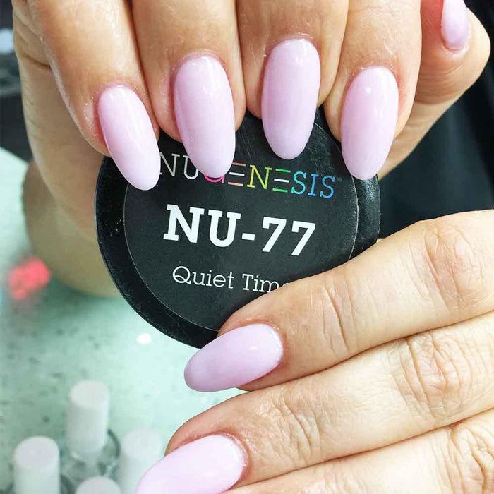Nugenesis Dipping Powder, NU 077, Quiet Time, 2oz MH1005