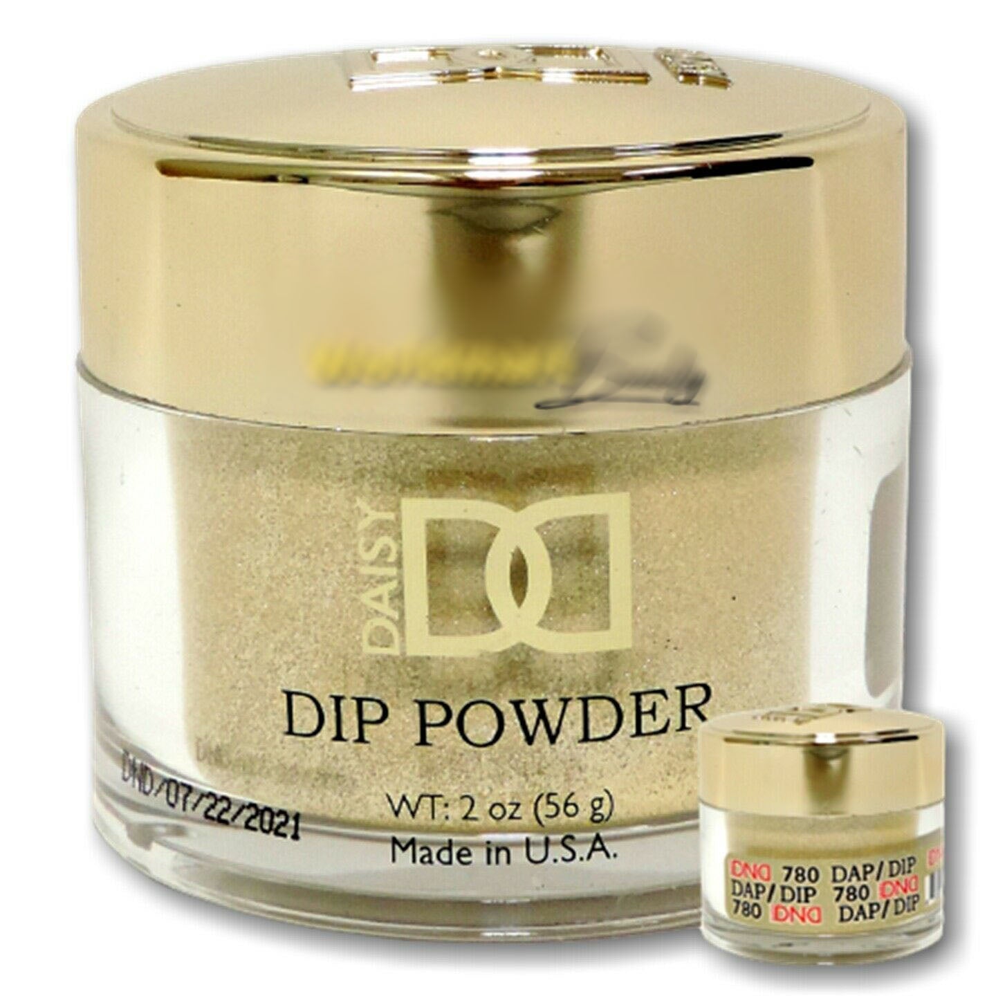 DND 2in1 Acrylic/Dipping Powder, 780, 2oz