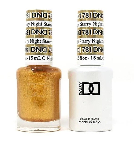DND Nail Lacquer And Gel Polish, 781, Starry Night, 0.5oz MY0924
