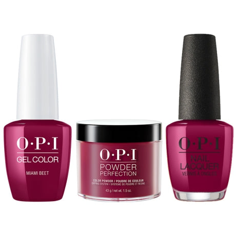 OPI 3in1, B78, Miami Beet