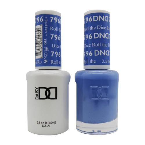 DND Nail Lacquer And Gel Polish,796, Roll The Dice, 0.5oz