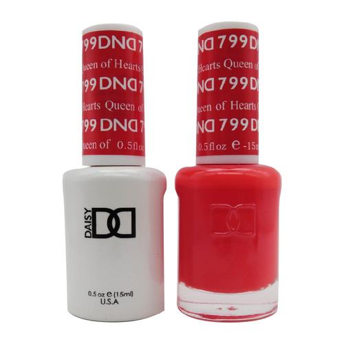 DND Nail Lacquer And Gel Polish, 799, Queen Of Hearts, 0.5oz